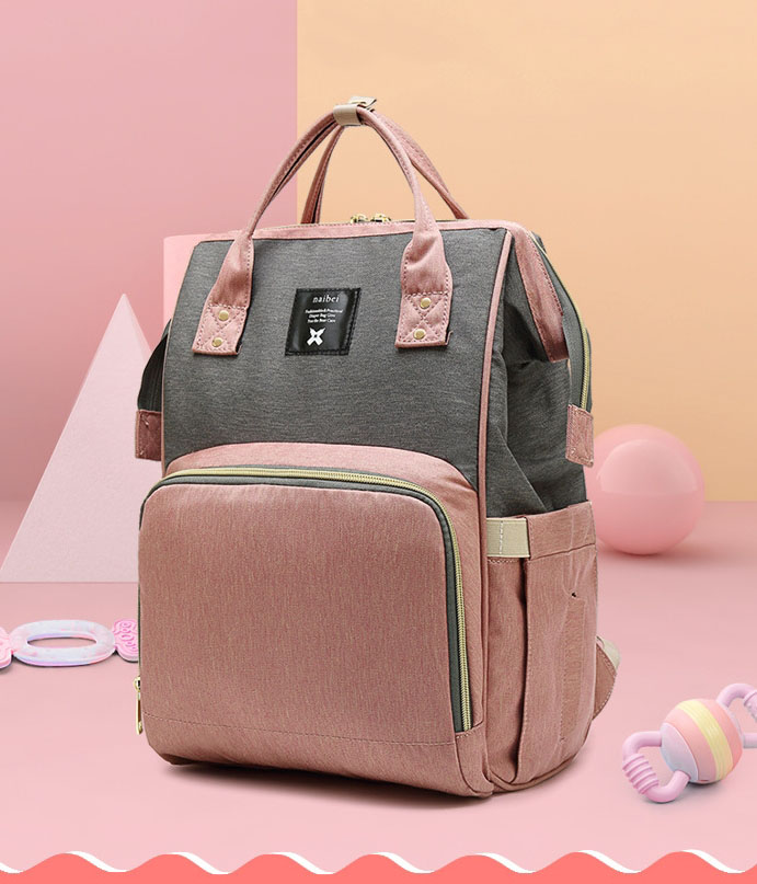 High Quality Maternity Backpack BG931 Pink