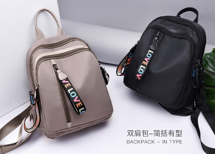 Fashion Mini Backpack Import BG933 Black