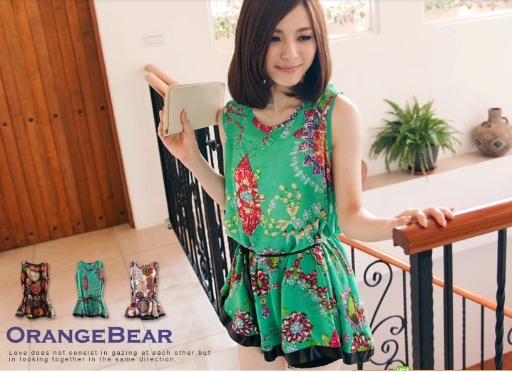 Blouse BL2135 Green