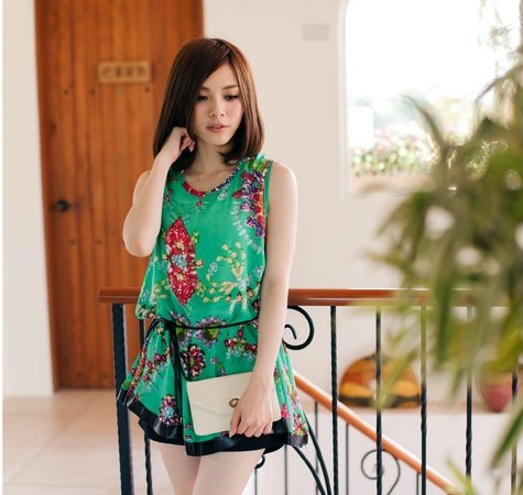 Blouse BL2135 Green