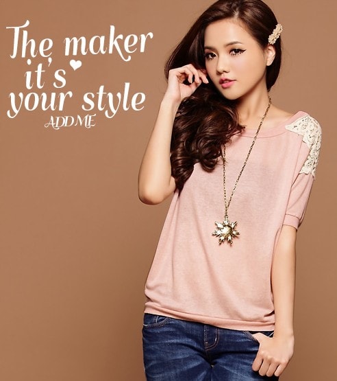 Blouse BL2136 Pink