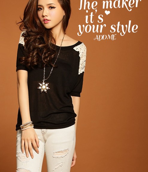 Blouse BL2137 Black