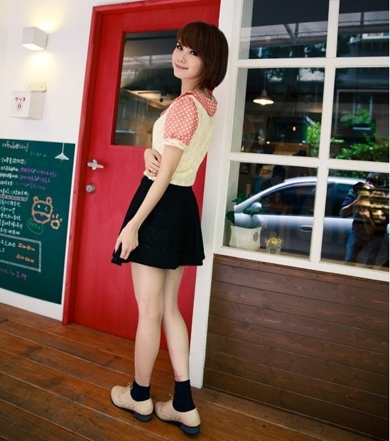 Blouse BL2138 White +Pink