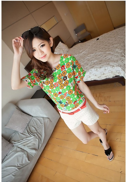 Blouse BL2141 Green