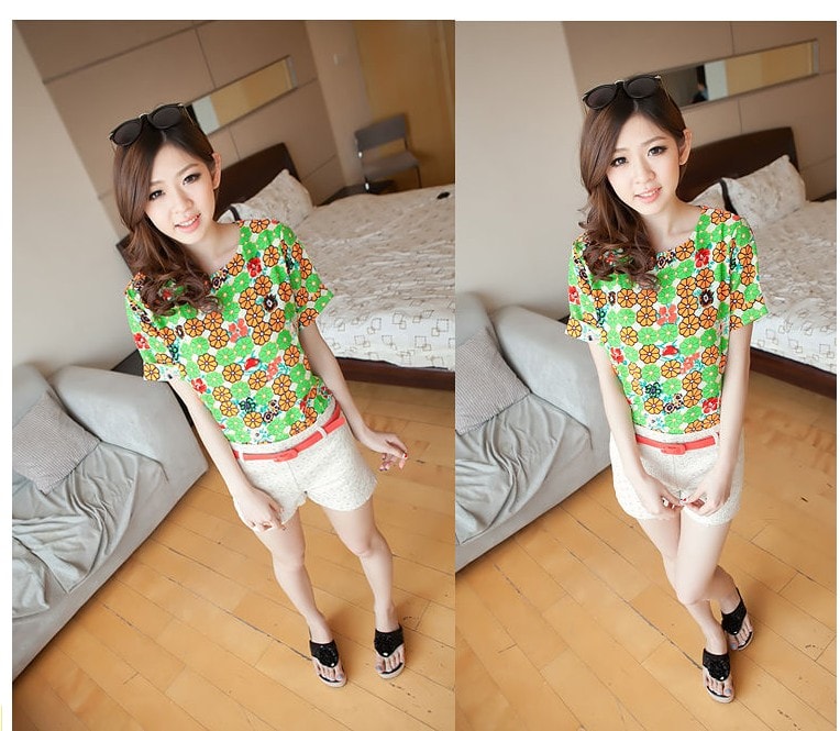 Blouse BL2141 Green