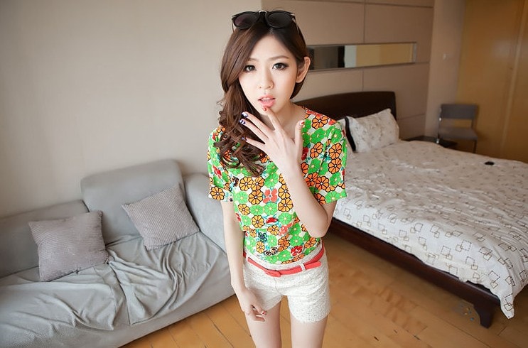 Blouse BL2141 Green