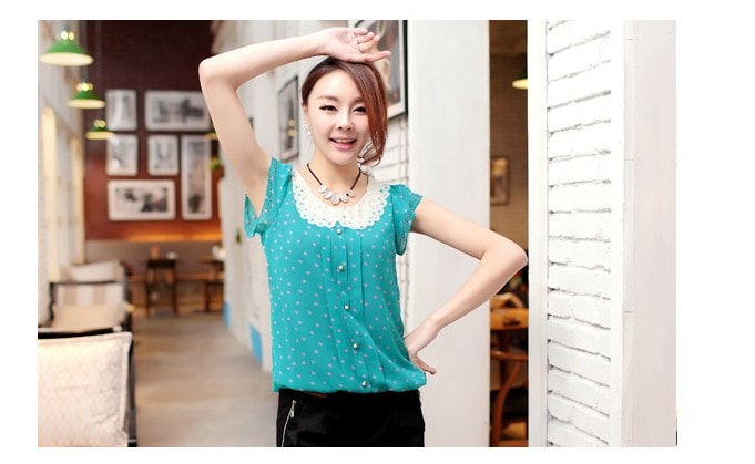 Blouse BL2143 Green