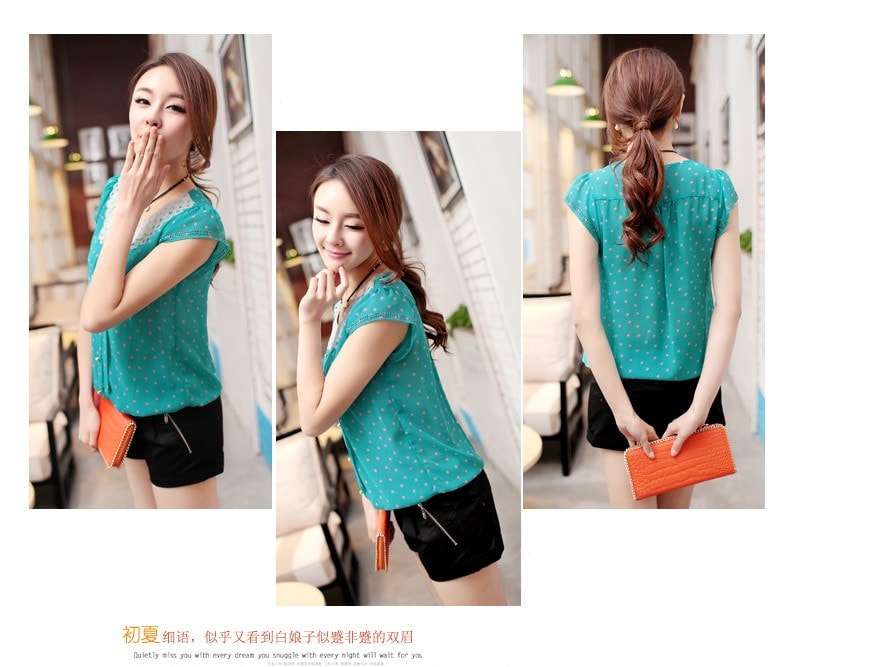 Blouse BL2143 Green