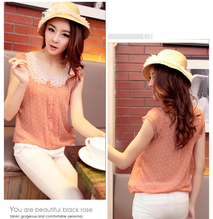 Blouse BL2144 Soft Orange