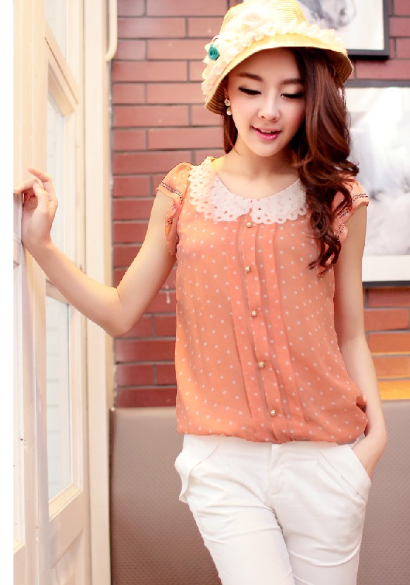 Blouse BL2144 Soft Orange