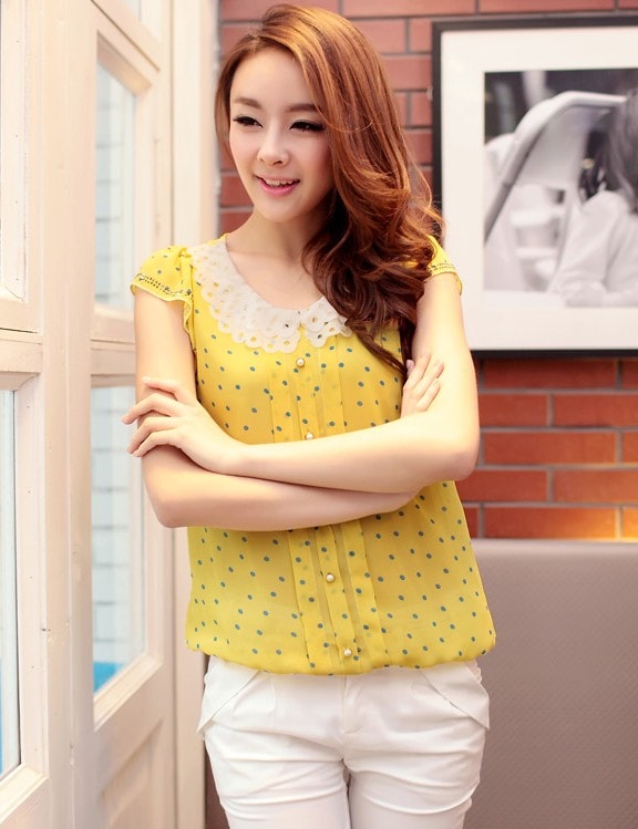 Blouse BL2145 Yellow