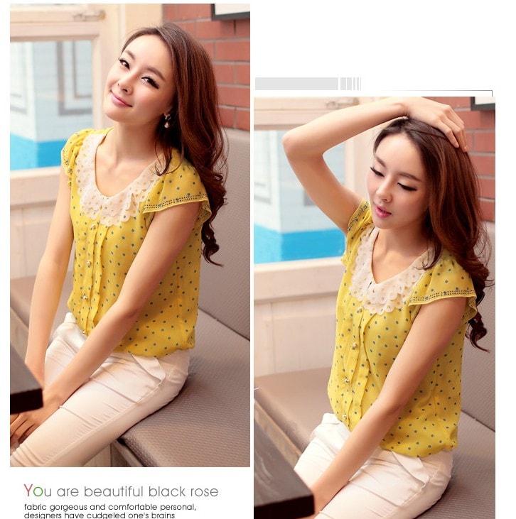 Blouse BL2145 Yellow