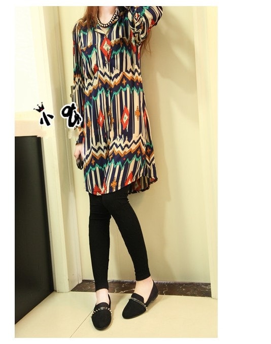 Blouse BL2147 Abstract