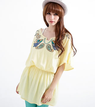 Blouse BL2153 Yellow