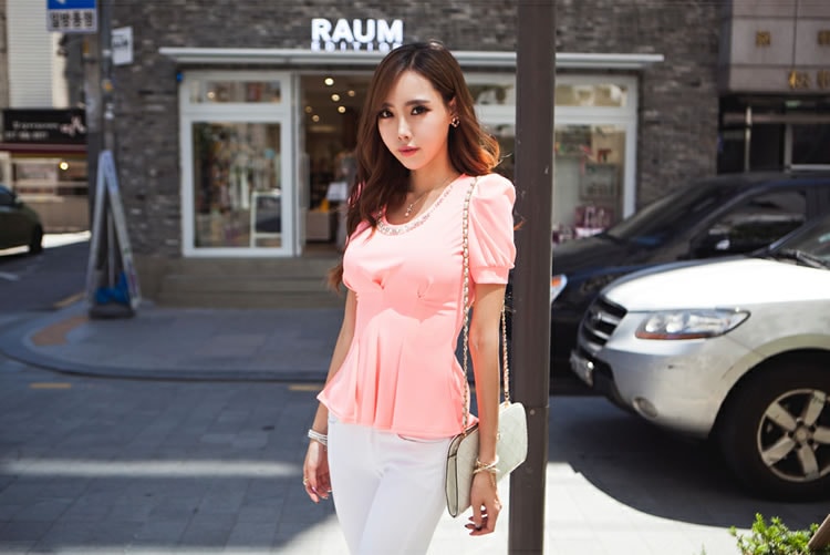 Blouse BL2158 Soft Pink