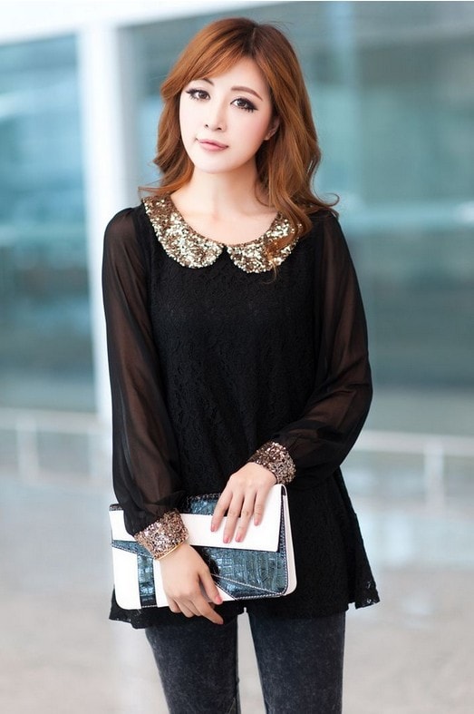 Blouse BL2167 Black