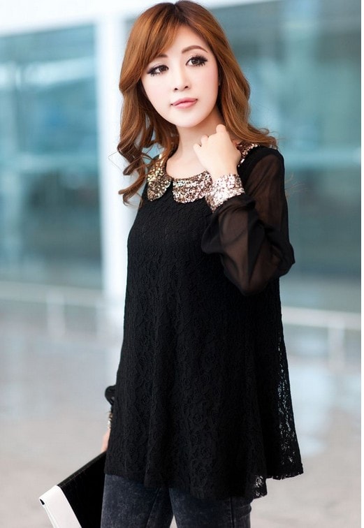 Blouse BL2167 Black