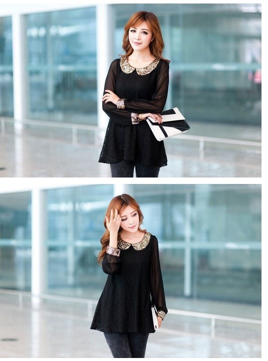 Blouse BL2167 Black