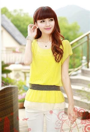 Blouse BL2169 Yellow