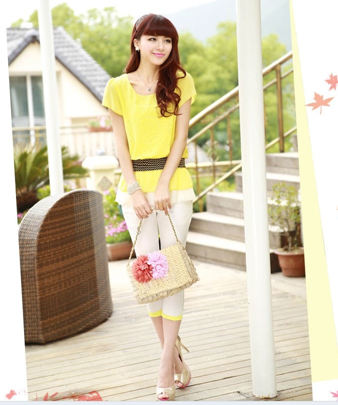 Blouse BL2169 Yellow