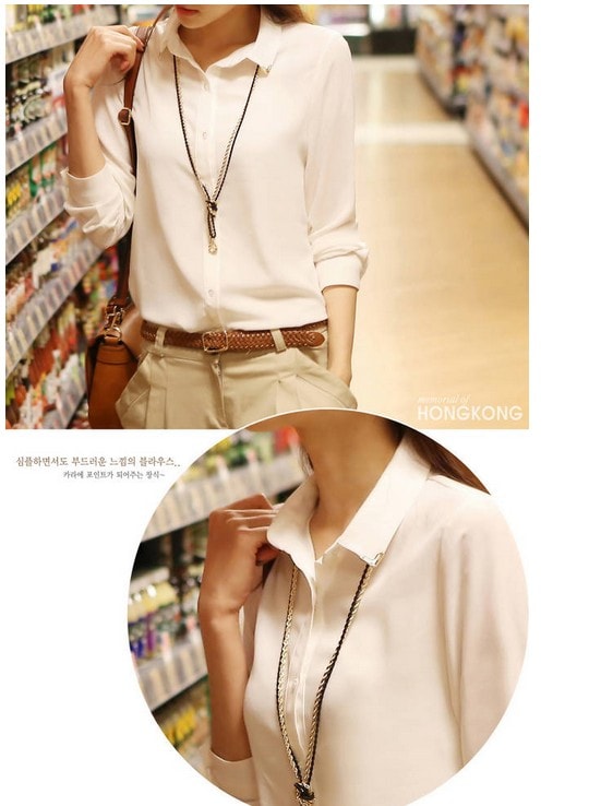 Blouse BL2176 White