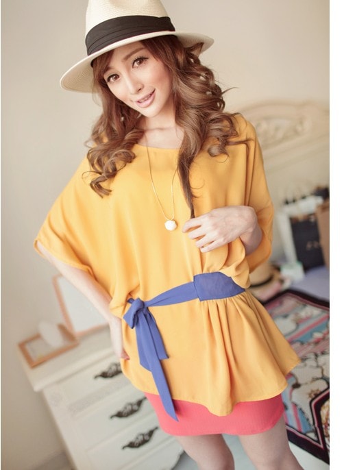 Blouse BL2180 Ginger Yellow