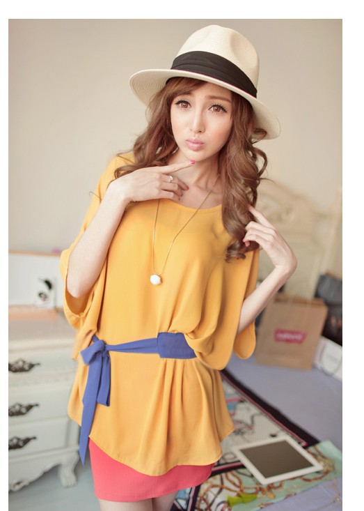 Blouse BL2180 Ginger Yellow