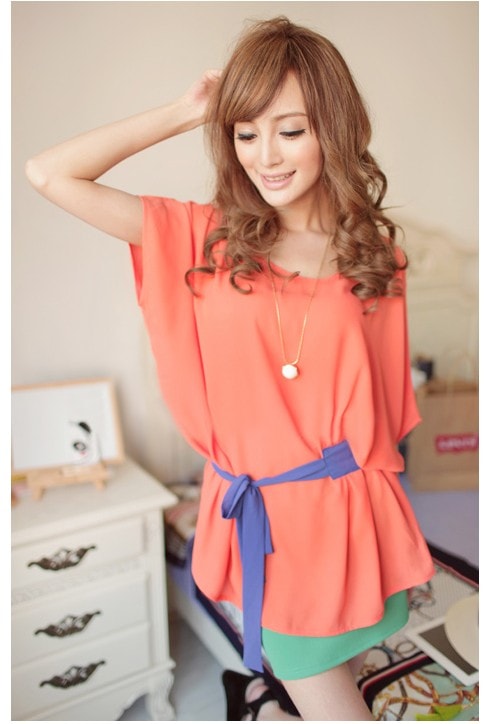 Blouse BL2181 Orange