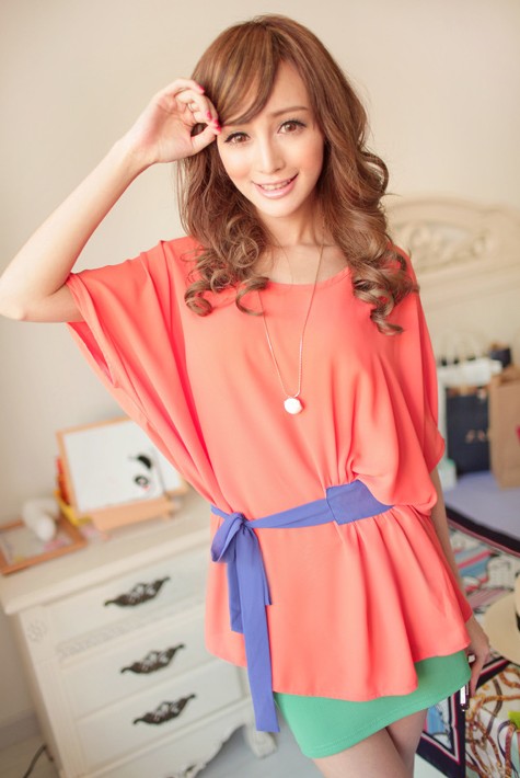 Blouse BL2181 Orange