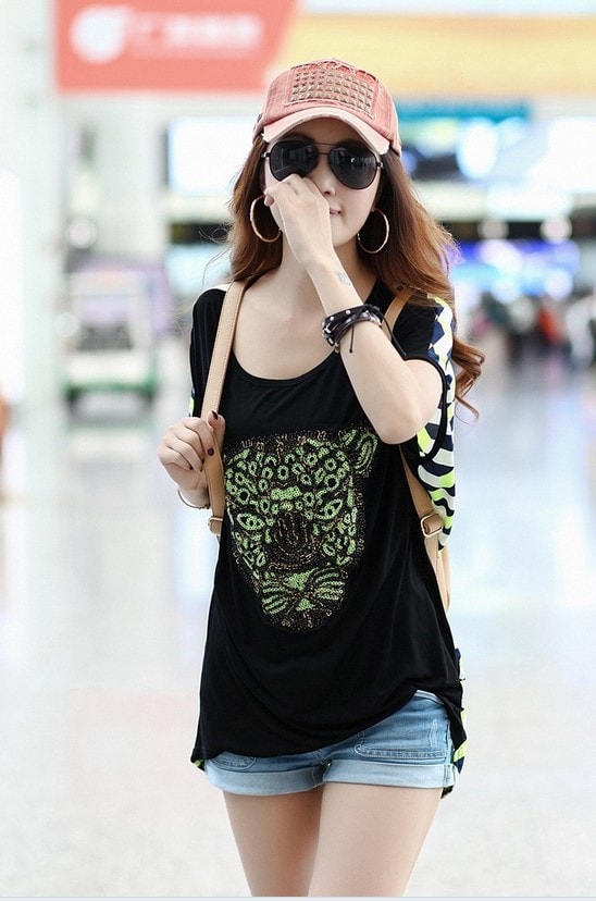 Blouse BL2184 Leopard