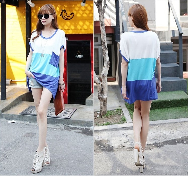 Blouse BL2187 Blue