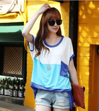 Blouse BL2187 Blue