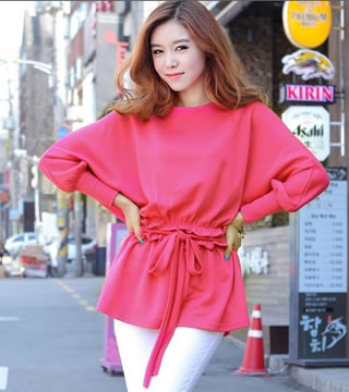 Blouse BL2193 Rose Red