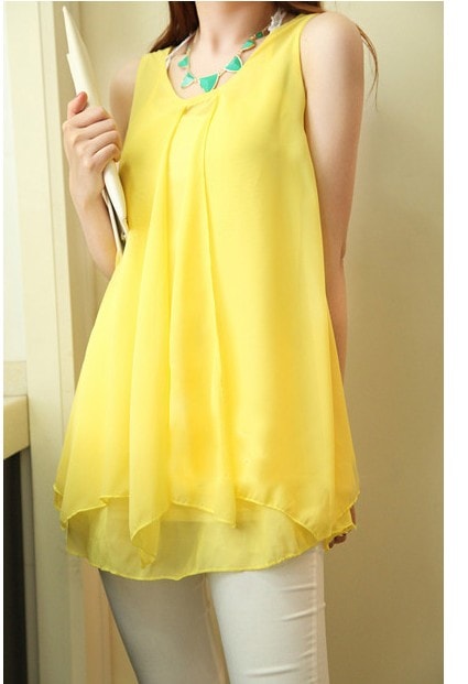 Blouse BL2200 Yellow