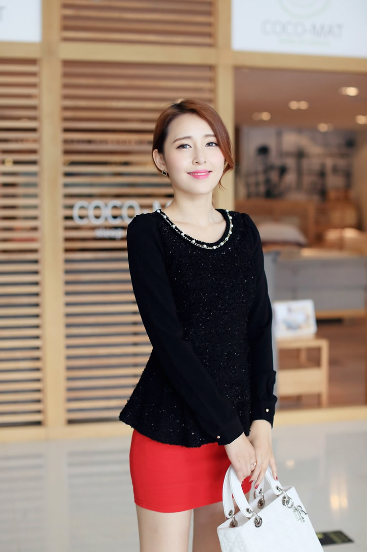 Blouse BL2434 Black