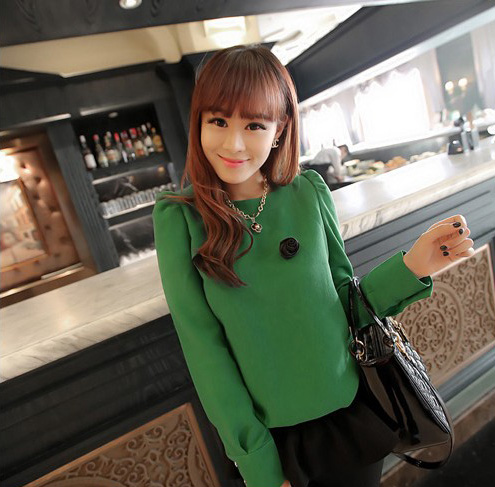 Blouse BL2435 Green