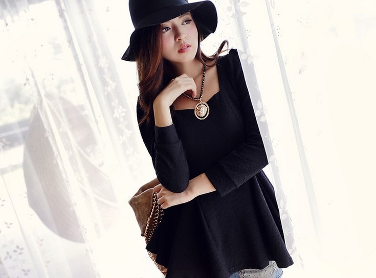 Blouse BL2437 Black