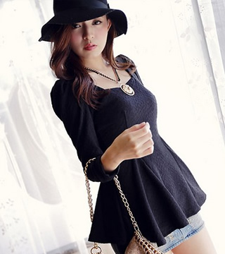 Blouse BL2437 Black