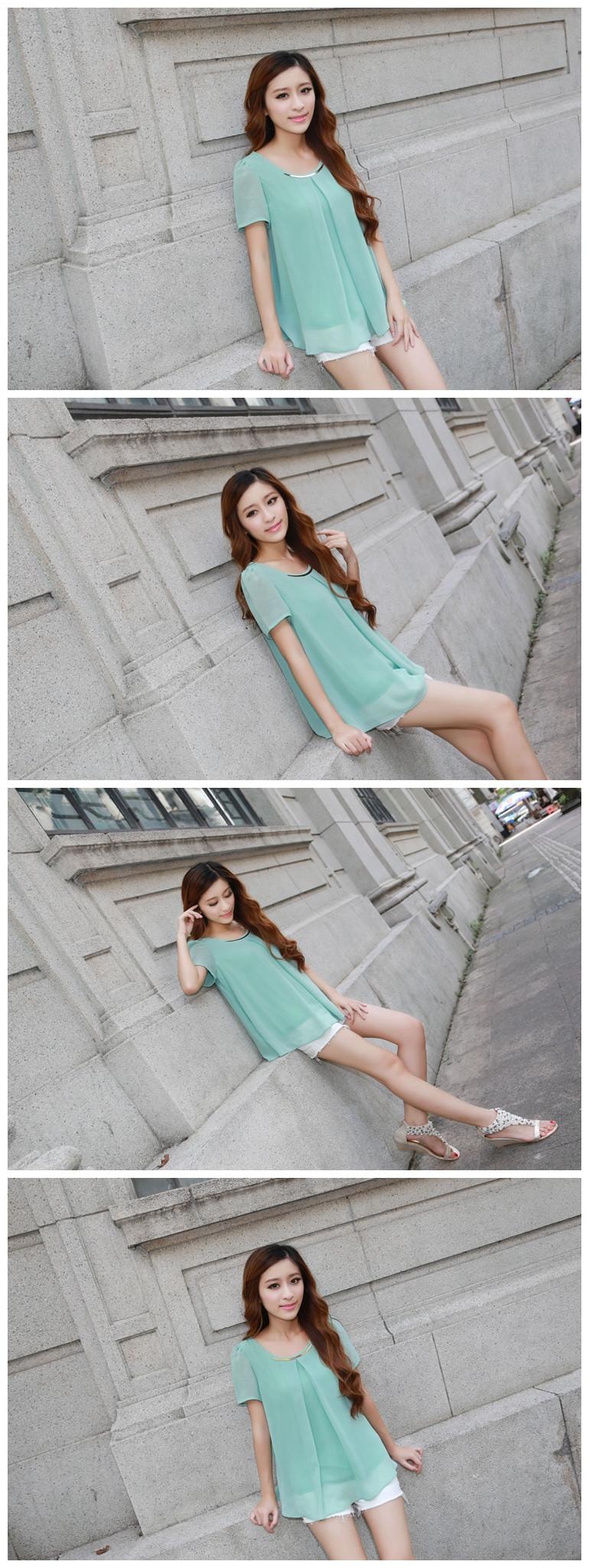 Blouse BL2446 Green