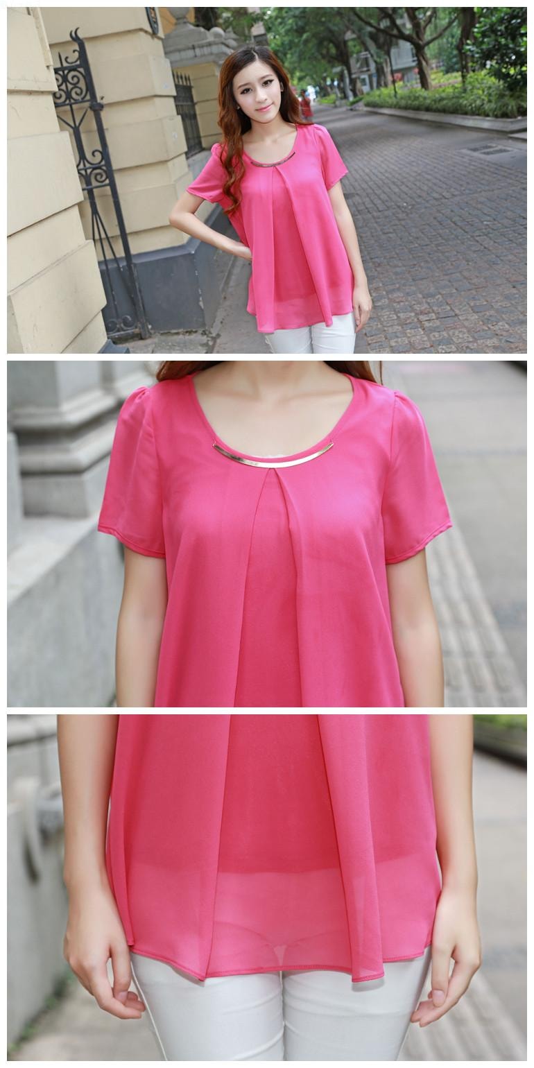 Blouse BL2447 Pink