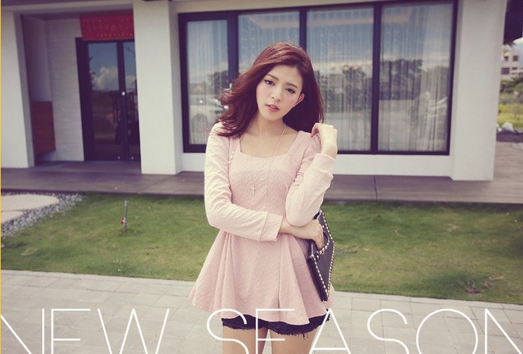 Blouse BL2457 Pink