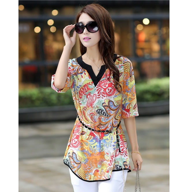 Blouse BL2474 AS + Belt