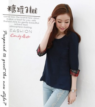 Blouse BL2475 Dark Blue