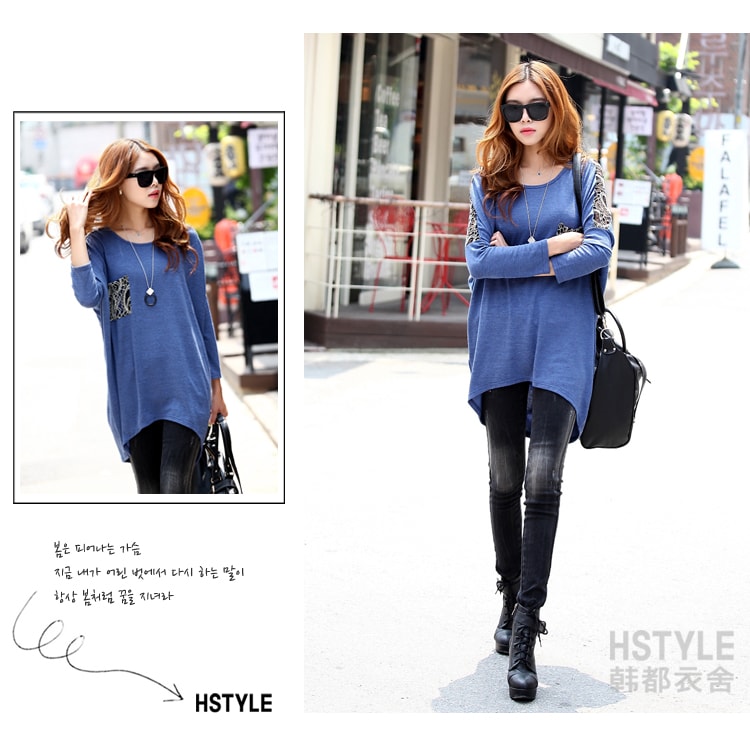 Blouse BL2478 Blue