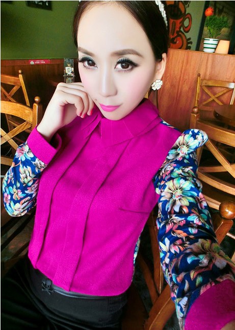 Blouse BL2480 Pink