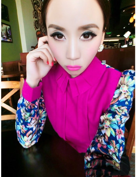 Blouse BL2480 Pink