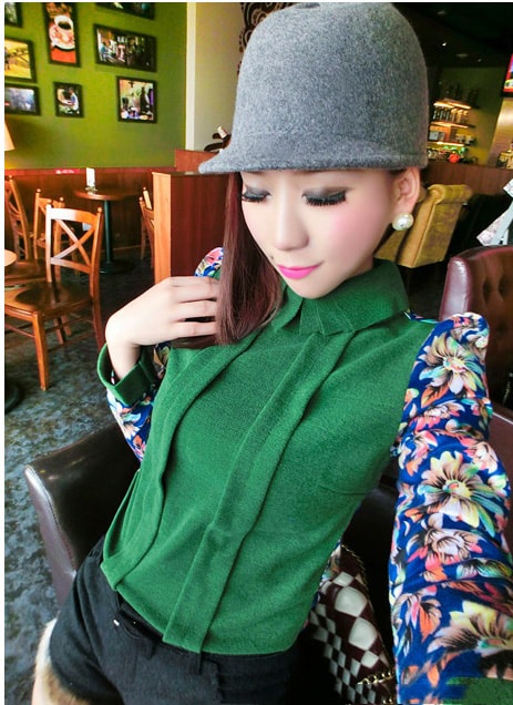 Blouse BL2481 Green