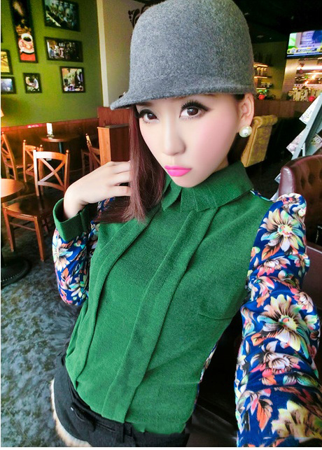 Blouse BL2481 Green