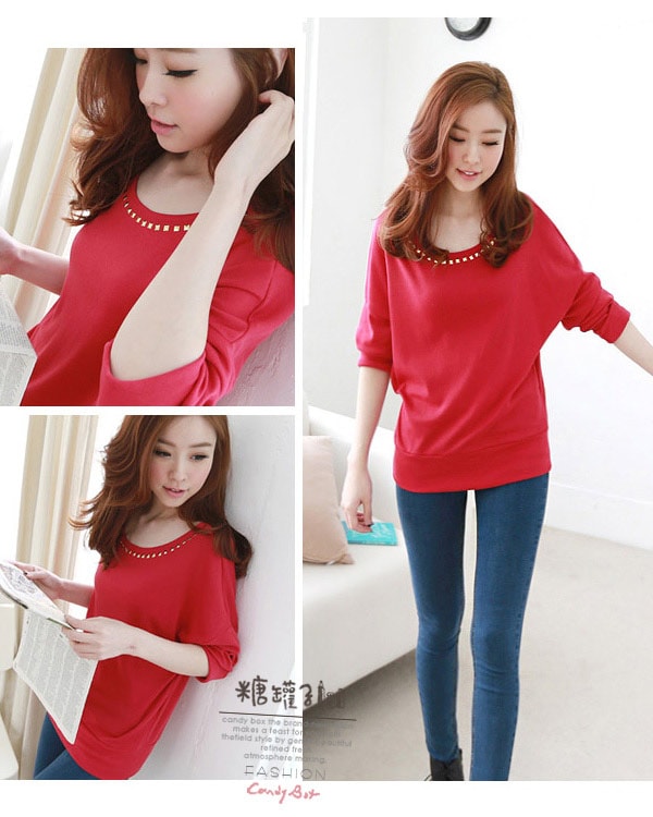 Blouse BL2487 Red