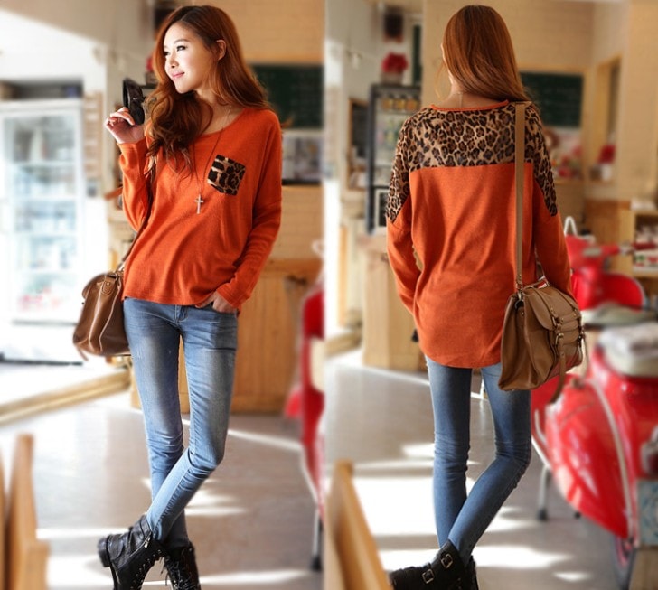 Blouse BL2493 Orange